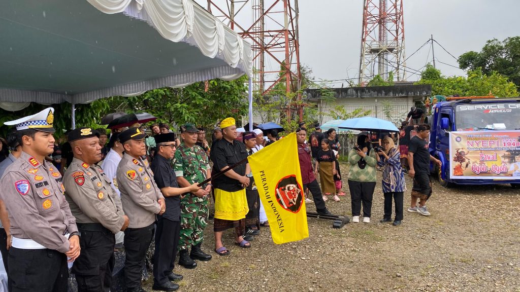 bupati buka ogoh ogoh