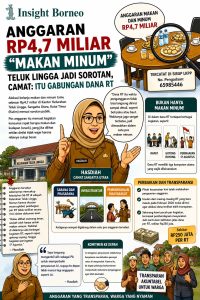 Anggaran Rp4,7 Miliar “Makan Minum” Teluk Lingga Jadi Sorotan, Camat: Itu Gabungan Dana RT