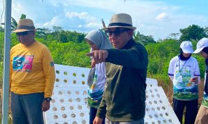Bupati Kutim Tinjau Langsung Demplot Pemuda Kutim Hebat Farming, Apresiasi Pertanian Terintegrasi Berbasis Zero Waste