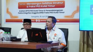 Konsolidasi PKS Kutim, Akhmad Wasrip Tekankan Disiplin Organisasi dan Kerja Kolektif